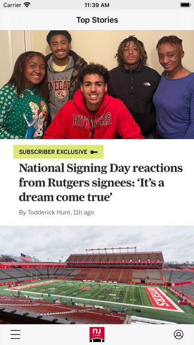 Rutgers Football News Screenshot 1 - AppWisp.com