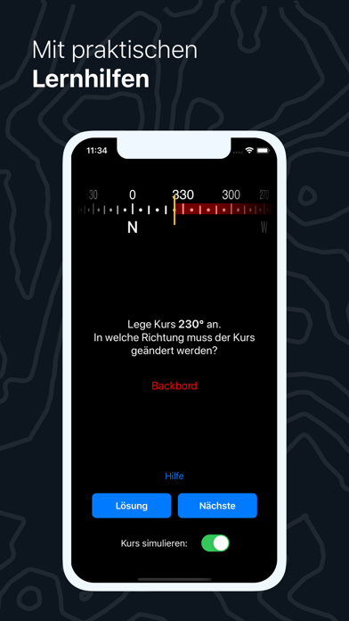 Screenshot #3 pour SBF Kompass Trainer