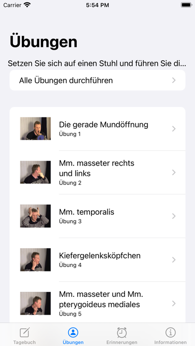 CMD Physio Screenshot