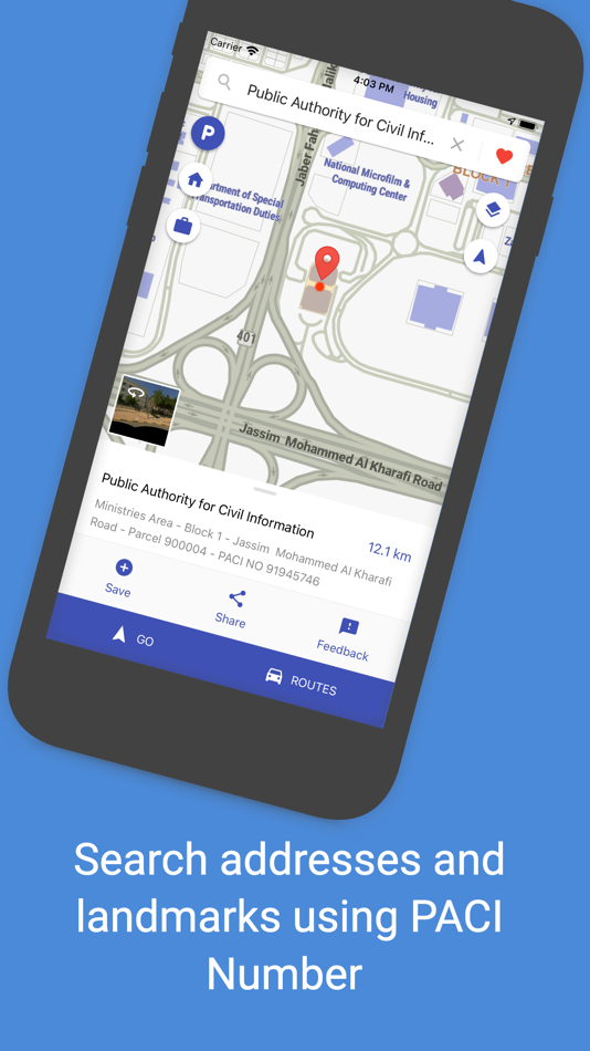#2. Kuwait Finder (iOS) 由: Public Authority For Civil Information (PACI - Kuwait)