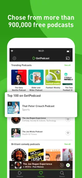 Game screenshot GetPodcast - Podcast Player apk