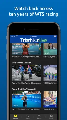 Game screenshot TriathlonLive - Triathlon TV hack