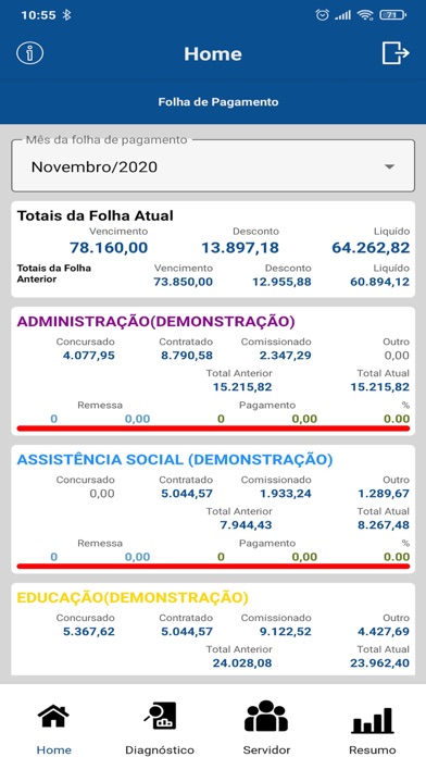 InforFolha Screenshot