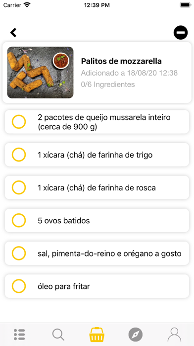 Receitas Fáceis e Deliciosas Screenshot