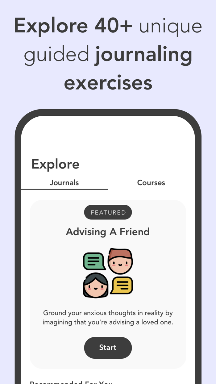 Pond - Self Care Journal