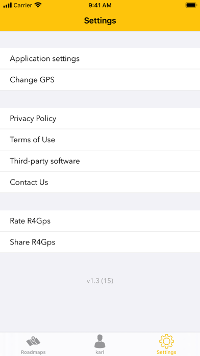 Screenshot #3 pour R4Gps - Roadmap for GPS