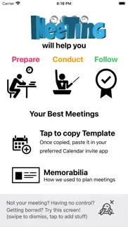 better meetings iphone screenshot 2