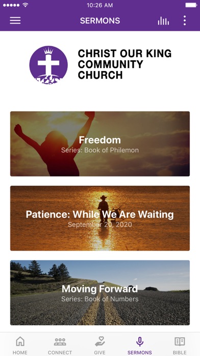 Christ Our King Comm Church Screenshot