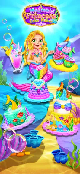 Game screenshot Mermaid Cake Maker Chef hack