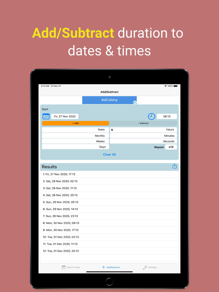 The Date and Time Calculator