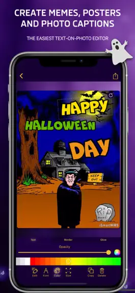 Game screenshot Halloween Cards Maker apk