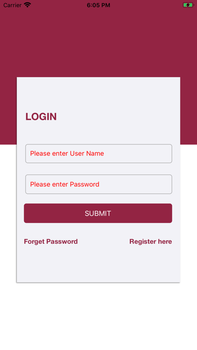 Press Me App Screenshot