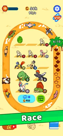 Game screenshot Merge Dinosaurs apk