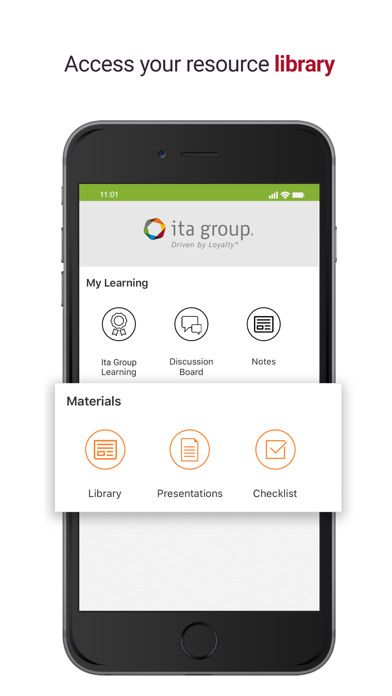 ITA Group Corporate Events Screenshot