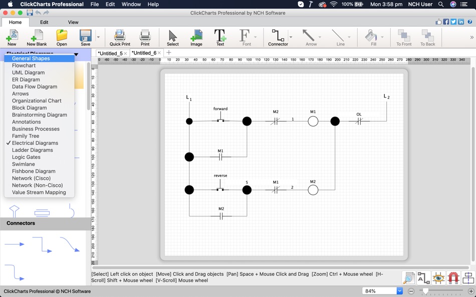 #3. ClickCharts Professional (macOS) 由: NCH Software