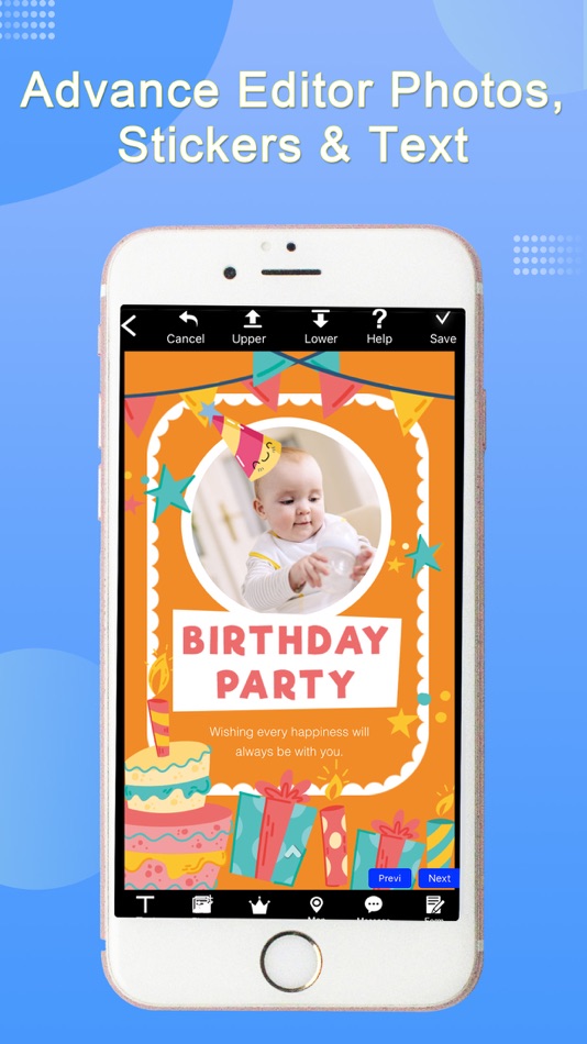 #4. Invitation Maker Card Designer (iOS) By: 治军 舒