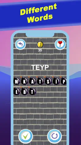 Game screenshot ExpWords | Letter Game apk