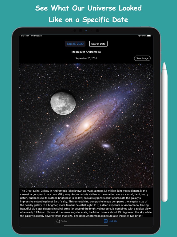 Daily Astronomy iPad screenshot 4 - Photo & Video app