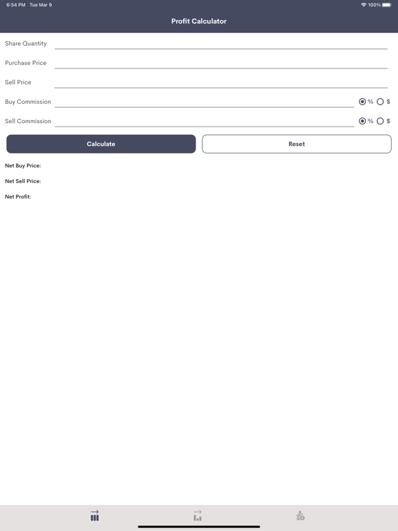 Screenshot #4 pour Stock Market Calculators