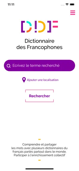 Game screenshot Dictionnaire des francophones mod apk