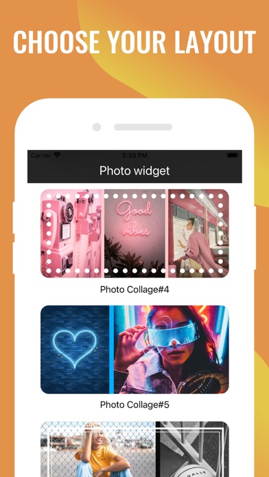 Screenshot #3 pour Collage Photo Widget