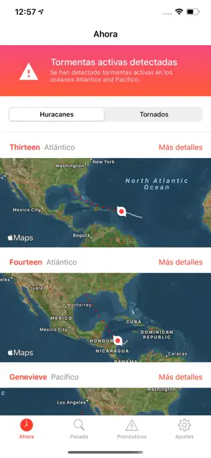 Captura 3 Mi Rastreador de Huracanes iphone