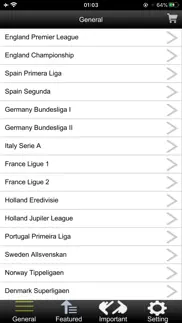 predictions result-football iphone screenshot 1