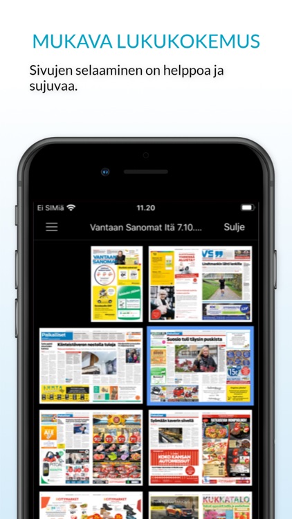 Vantaan Sanomat, päivän lehti screenshot-4