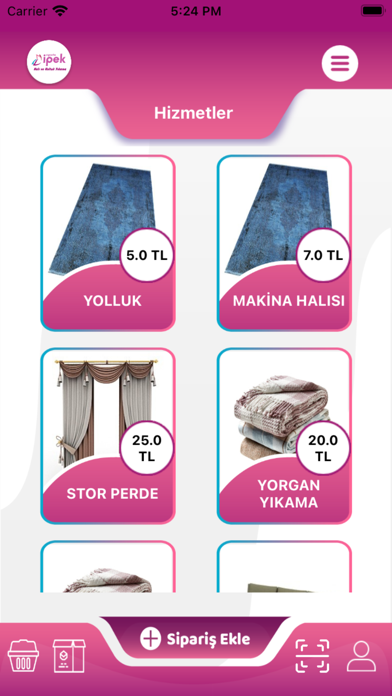 Isparta İpek Halı Yıkama Screenshot