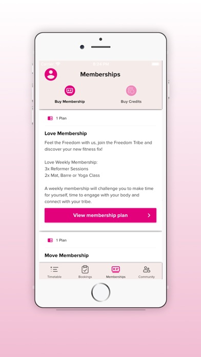 Freedom Tribe Pilates Screenshot