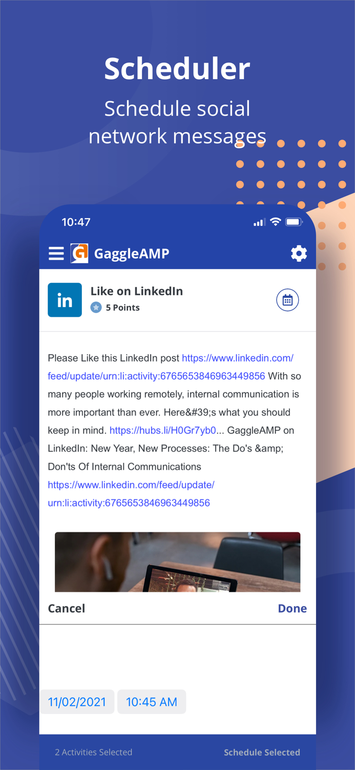 GaggleAMP - Social. Advocacy.