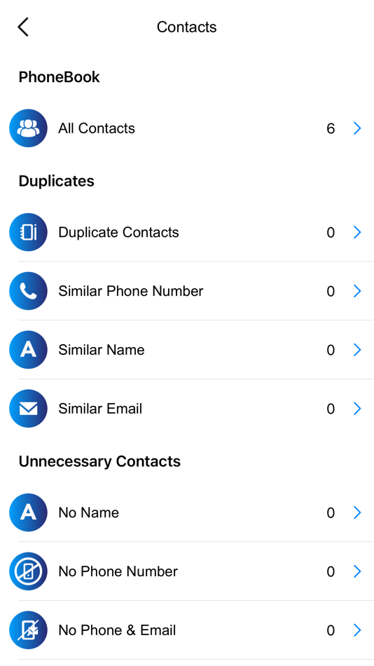 #2. Contact Backup & Duplicates (iOS) By: Patel Saurabh