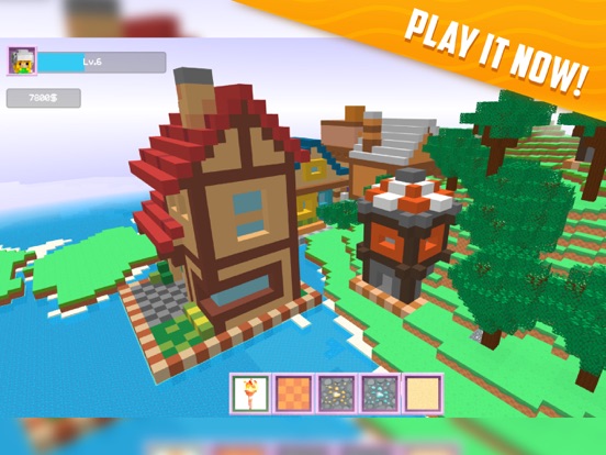 Build Craft - Voxel Sandbox 3D iPad screenshot 10 - Games app