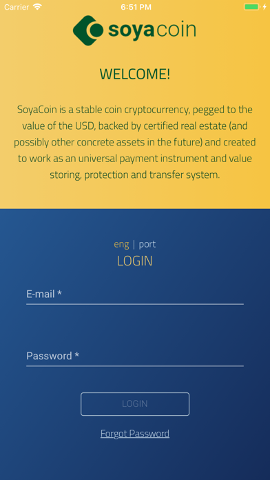 SoyaCoin Screenshot