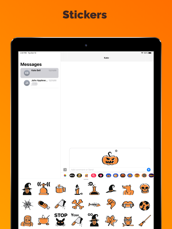 Screenshot #5 pour Happy Halloween stickers emoji