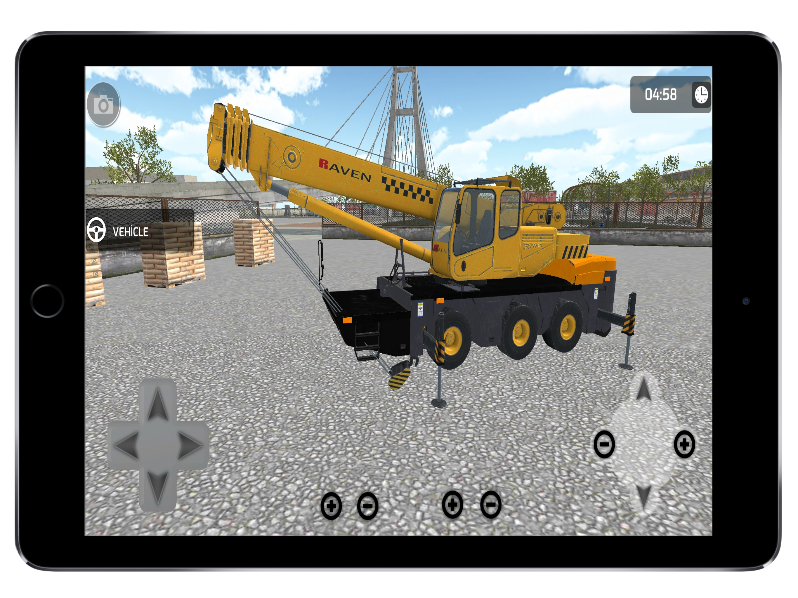 Truck Crane Loader Simulation