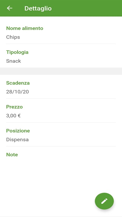 Memo Food Kit-Mai più Skaduto Screenshot