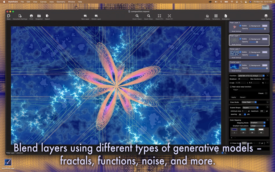 #8. MathPaint (macOS) Podle: Christopher Corbell