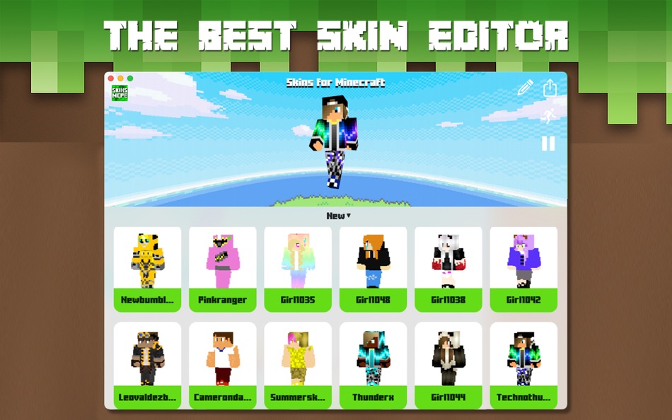 Skins for Minecraft PC • - 1.00 - (macOS)