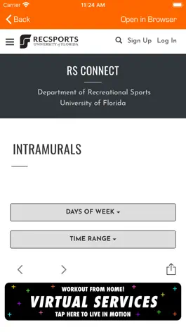 Game screenshot UF RecSports hack