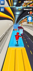 Santa's Christmas Subway Run screenshot #4 for iPhone
