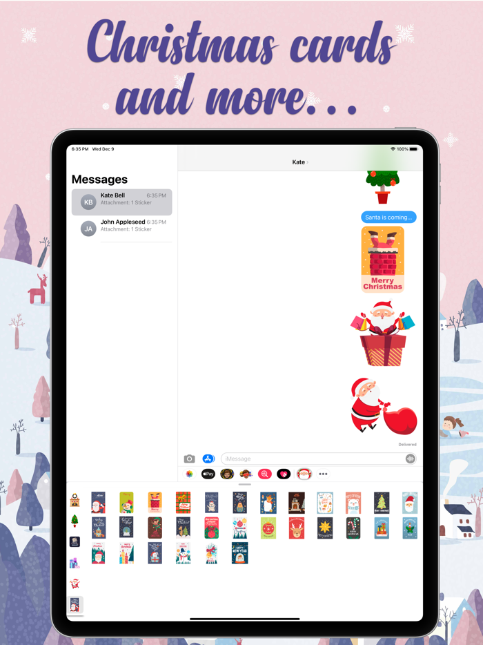 Xmas StickerChrists Noel 2021