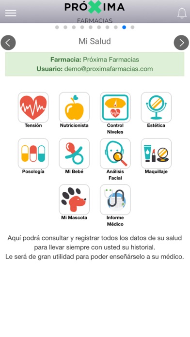 Próxima Farmacias Screenshot