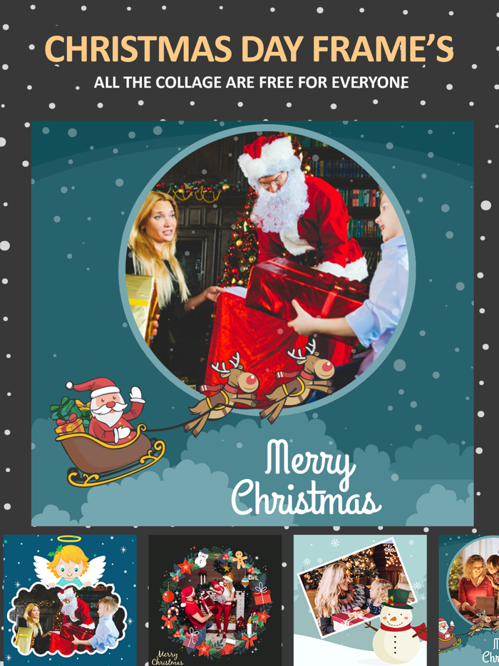 Merry Christmas Photo Frames A