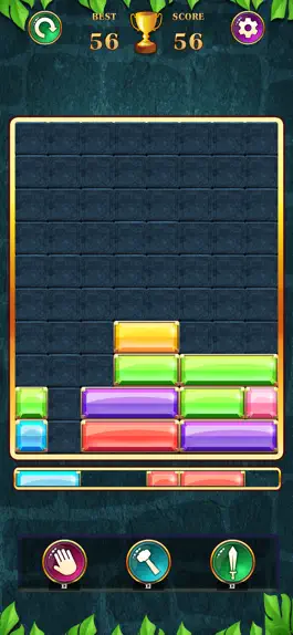 Game screenshot Drop Jewel - Sliding Block apk