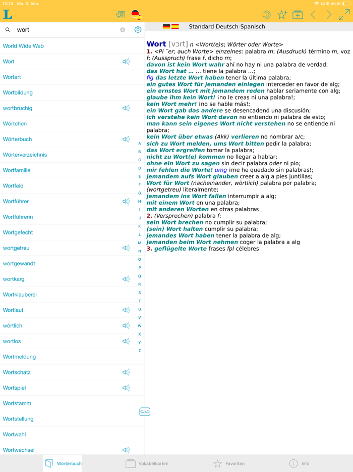 Big German Spanish Dictionary
