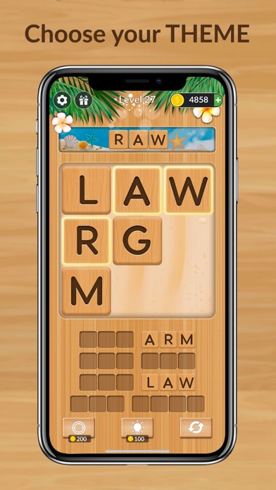 Woody Block Puzzle Word Search Screenshot