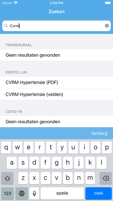 NHZ Connected Screenshot