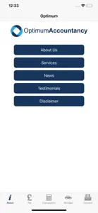 Optimum Accountancy Limited screenshot #1 for iPhone