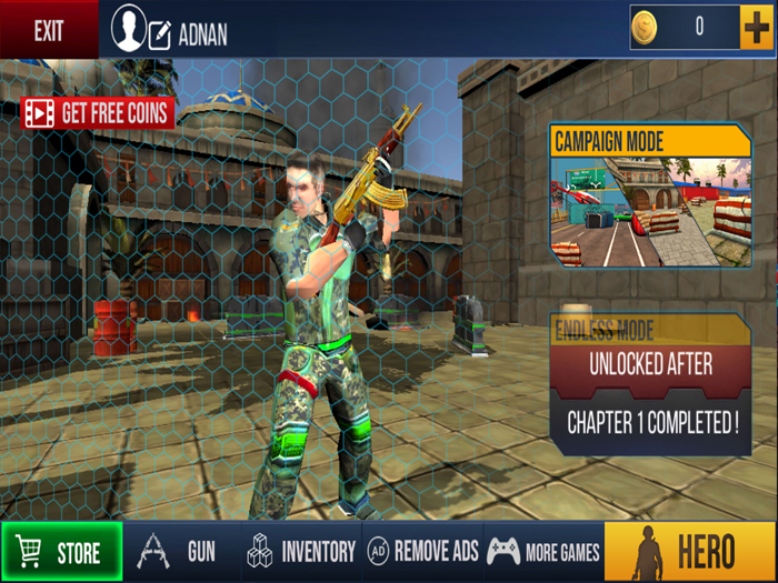 Bravo Shooter 3d Cover fire